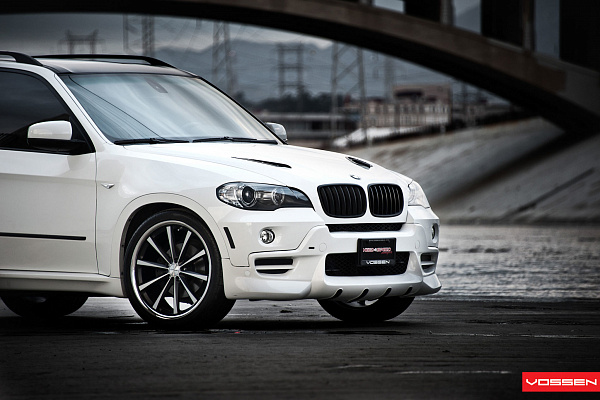 Фото дисков Vossen CV1 Алмазная проточка на BMW X5/X5 M (E70)