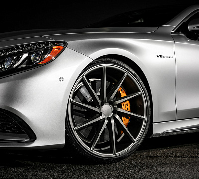Фото дисков Vossen CVT на Mercedes-Benz S-Class (W222, C217)