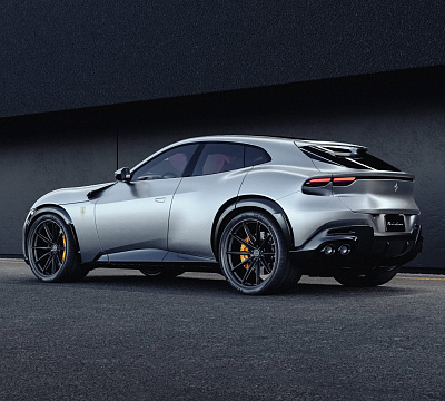 Фото дисков Brixton Forged FDE11 на Ferrari Purosangue