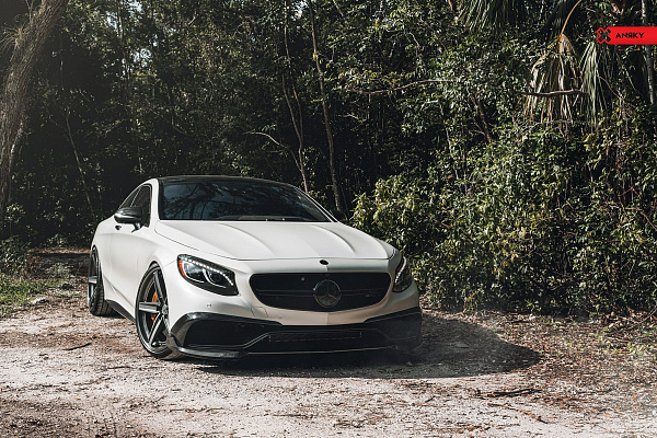 Фото дисков Anrky AN35 Сатиновый графит на Mercedes-Benz S-Class (W222, C217)