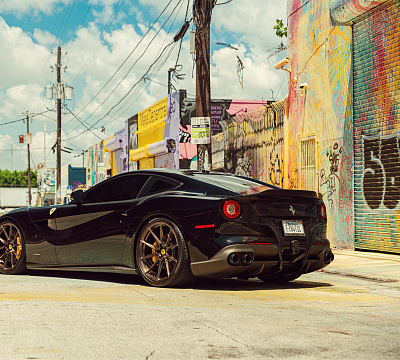 Фото дисков Vossen EVO-2R на Ferrari F12