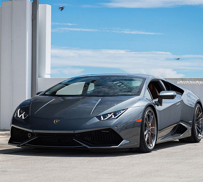Фото дисков Anrky AN34 на Lamborghini Huracan
