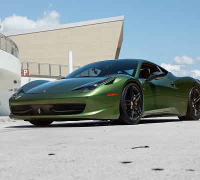 Фото дисков Anrky AN17 на Ferrari 458