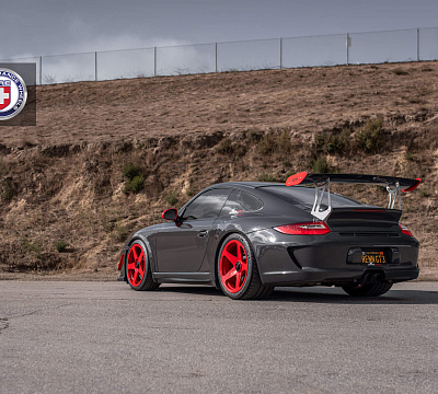 Фото дисков HRE 305M на Porsche 911 VI