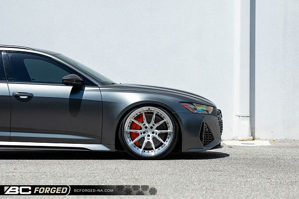 Фото дисков BC Forged HCA674 Глянцевый лак на Audi A/RS 6 (C8)