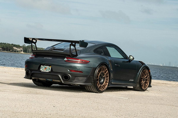 Фото дисков Anrky AN20 Aerosport Сатиновая бронза на Porsche 911 VII