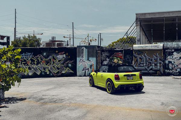 Фото дисков Vossen GEN-02 (3-piece) Черный сатин на MINI Cooper IV