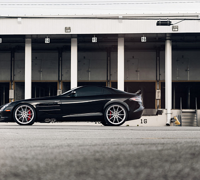 Фото дисков Anrky AN18 на Mercedes-Benz SLR McLaren