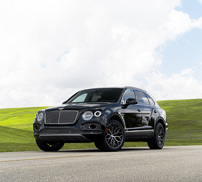 Фото дисков Vossen HF-2 на Bentley Bentayga