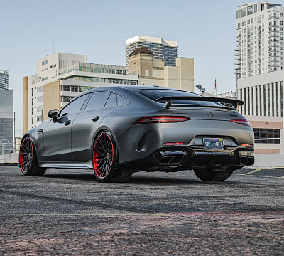 Фото дисков Strasse Wheels SV10M-RS Deep Concave FS на Mercedes-Benz AMG GT I
