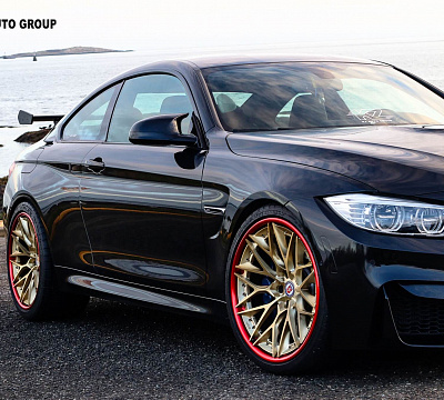 Фото дисков HRE S200 на BMW 4/M4 (F32/F82)