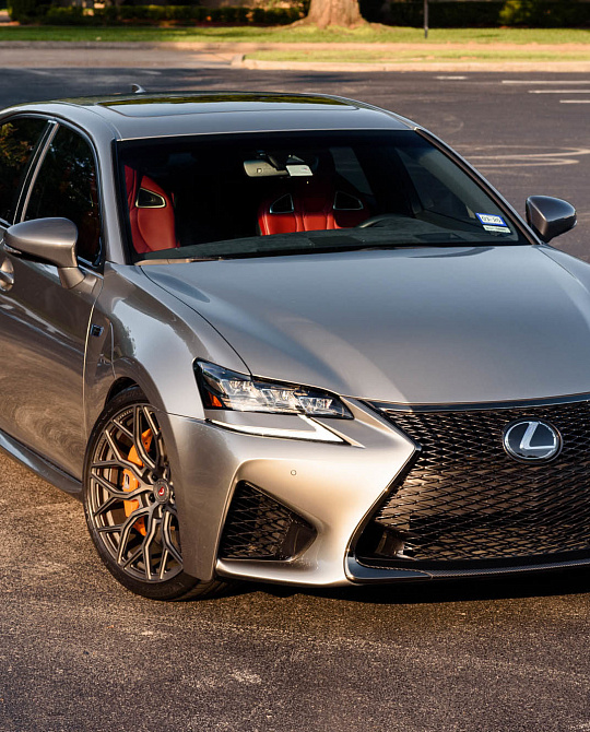 Фото дисков S17-01 Матовый графит на Lexus GS IV