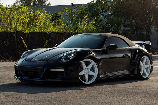 Фото дисков Anrky RS5.1 Белый глянец на Porsche 911 VIII