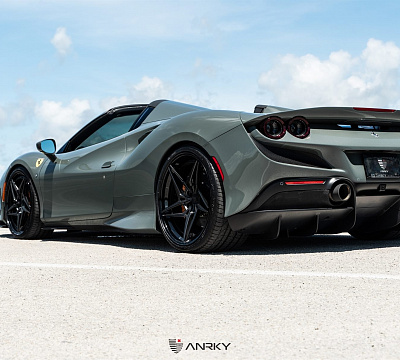 Фото дисков Anrky S3-X3 на Ferrari F8