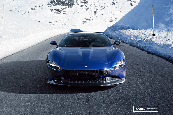 Фото дисков NOVITEC NF10 Глянцевый лак на Ferrari Roma