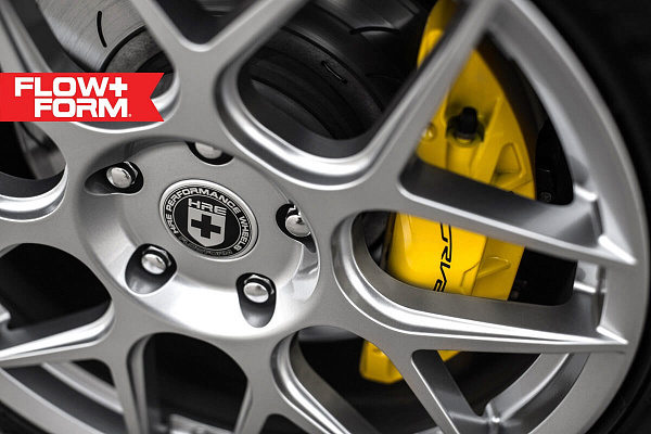 Фото дисков HRE FF01 Серебро на Chevrolet Corvette C7