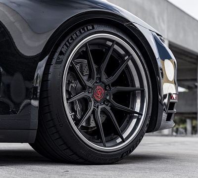 Фото дисков Strasse Wheels SV5 Deep Concave FS на Porsche 911 VIII