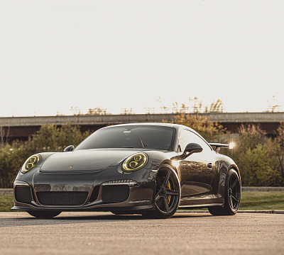 Фото дисков Vossen M-X5 на Porsche 911 VII