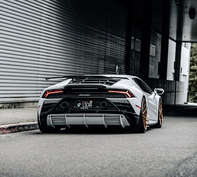 Фото дисков Brixton Forged VL4 на Lamborghini Huracan