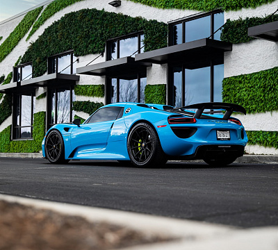 Фото дисков Anrky AN38 на Porsche 918 Spyder