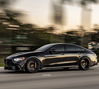 Фото дисков Strasse Wheels SV4 Deep Concave FS на Mercedes-Benz AMG GT I