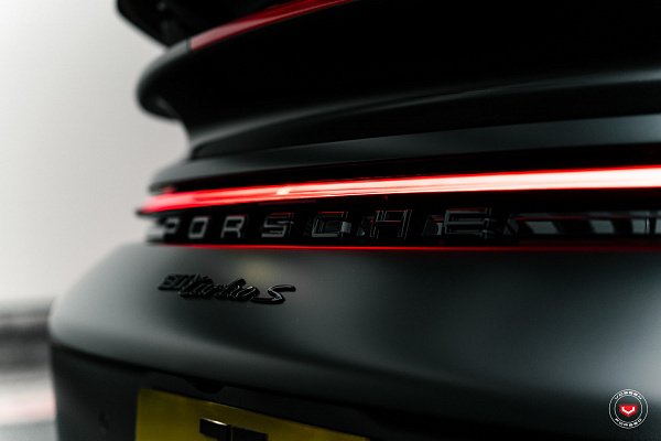 Фото дисков Vossen RS92 Черный глянец на Porsche 911 VIII