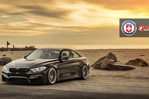 Фото дисков HRE 303 Глянцевый тонированный лак на BMW 4/M4 (F32/F82)