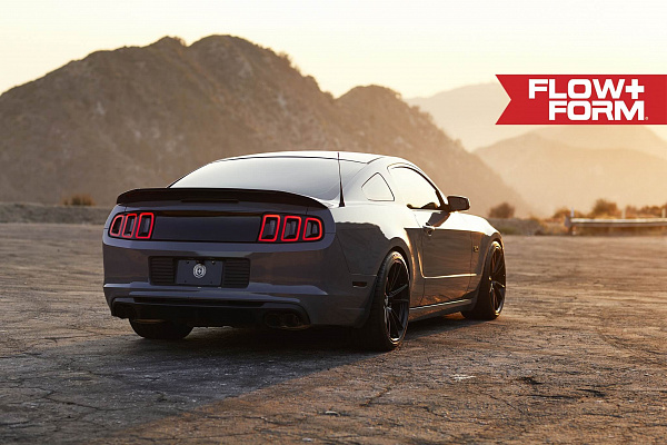 Фото дисков HRE FF04 Черный сатин на Ford Mustang V