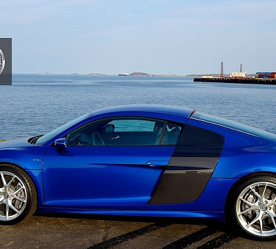 Фото дисков HRE P101 на Audi R8 (Typ 42)