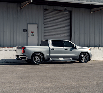 Фото дисков Vossen HF-8 на Chevrolet Silverado IV