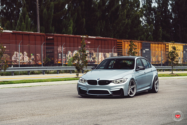 Фото дисков Vossen M-X5 Глянцевый тонированный лак на BMW 3/M3 (F3x/F80)