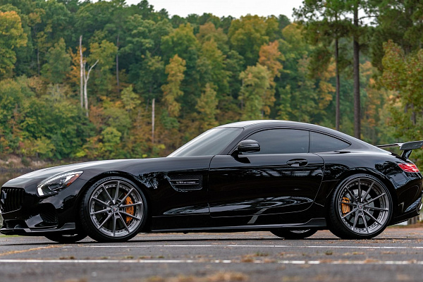 Фото дисков Anrky AN28 Глянцевый тонированный лак на Mercedes-Benz AMG GT I