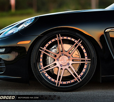 Фото дисков BC Forged HC027 на Porsche Panamera I