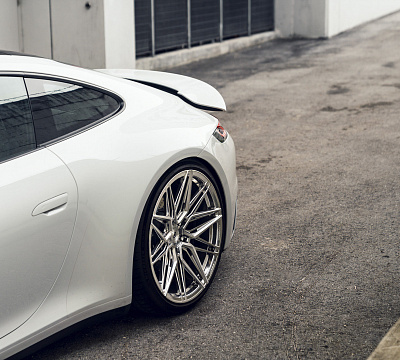Фото дисков Vossen EVO-5R на Porsche 911 VIII