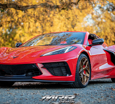 Фото дисков MRR F10 на Chevrolet Corvette C8