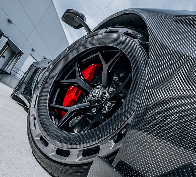 Фото дисков Brixton Forged PF7 Aerotech на Ferrari 458