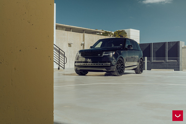 Фото дисков Vossen HF-2 Черный глянец на Land Rover Range Rover V