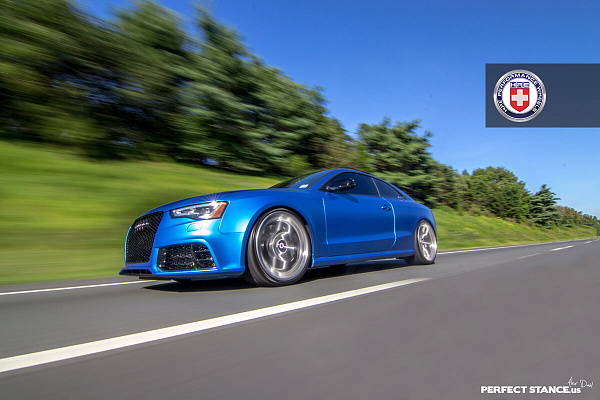 Фото дисков HRE S101 Глянцевый тонированный лак на Audi A/S/RS 5 (8T)