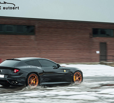 Фото дисков HRE S101 на Ferrari FF