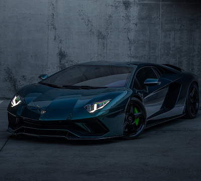 Фото дисков Brixton Forged TR05 на Lamborghini Aventador