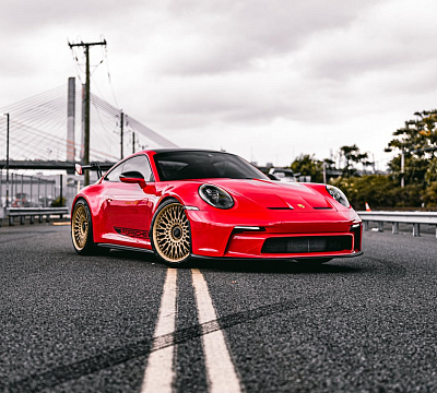 Фото дисков Brixton Forged TR20 на Porsche 911 VIII