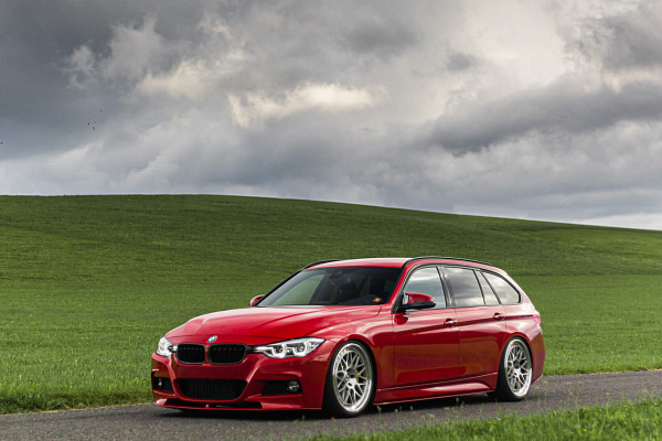 Фото дисков HRE 300 Глянцевый лак на BMW 3/M3 (F3x/F80)
