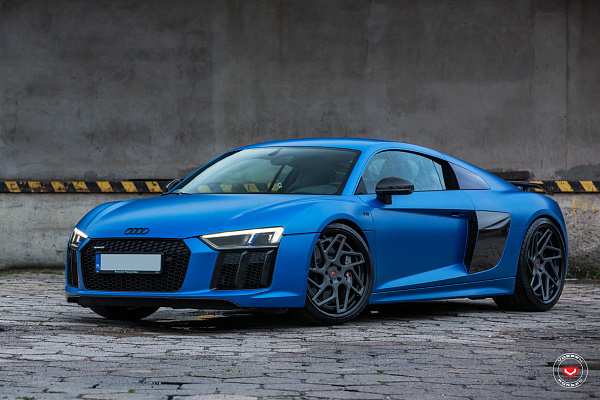 Фото дисков Vossen CG-209T (3-Piece) Сатиновый графит на Audi R8 (4S)