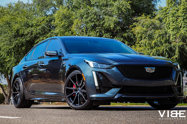 Фото дисков Vossen HF-3 Алмазная проточка на Cadillac CT5