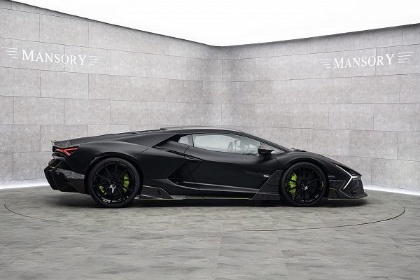 Фото дисков Mansory FV.10 Черный глянец на Lamborghini Revuelto