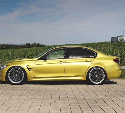 Фото дисков HRE C100 на BMW 3/M3 (F3x/F80)