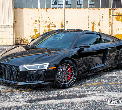 Фото дисков Vossen M-X4T (3-Piece) на Audi R8 (4S)