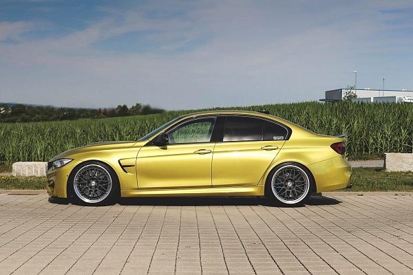 Фото дисков HRE C100 Матовый графит на BMW 3/M3 (F3x/F80)