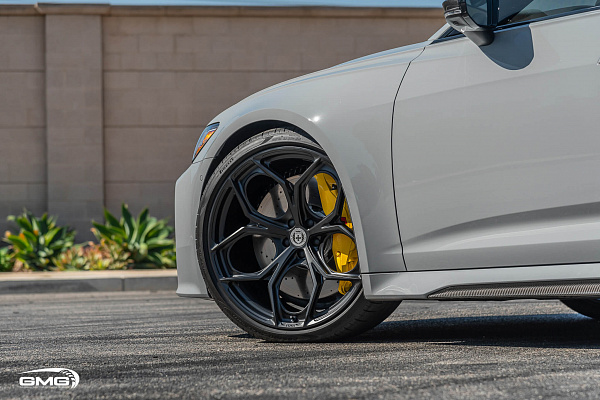 Фото дисков HRE P111SC Черный сатин на Audi A/RS 6 (C8)
