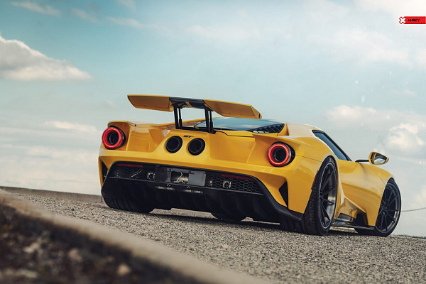 Фото дисков Anrky AN33 Черный сатин на Ford GT II